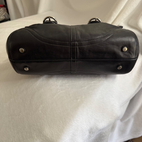 Coach Vintage Hampton Soho Style 9636 Leather Satchel Handbag - Picture 10 of 13